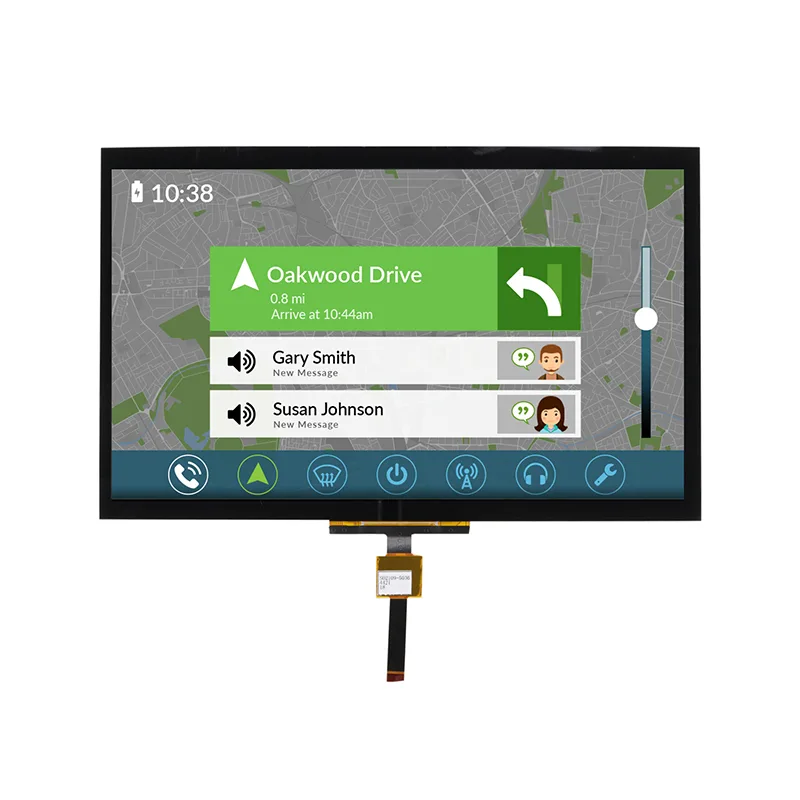 โมดูลหน้าจอสัมผัส PCAP อุตสาหกรรมขนาด 10.1 นิ้ว