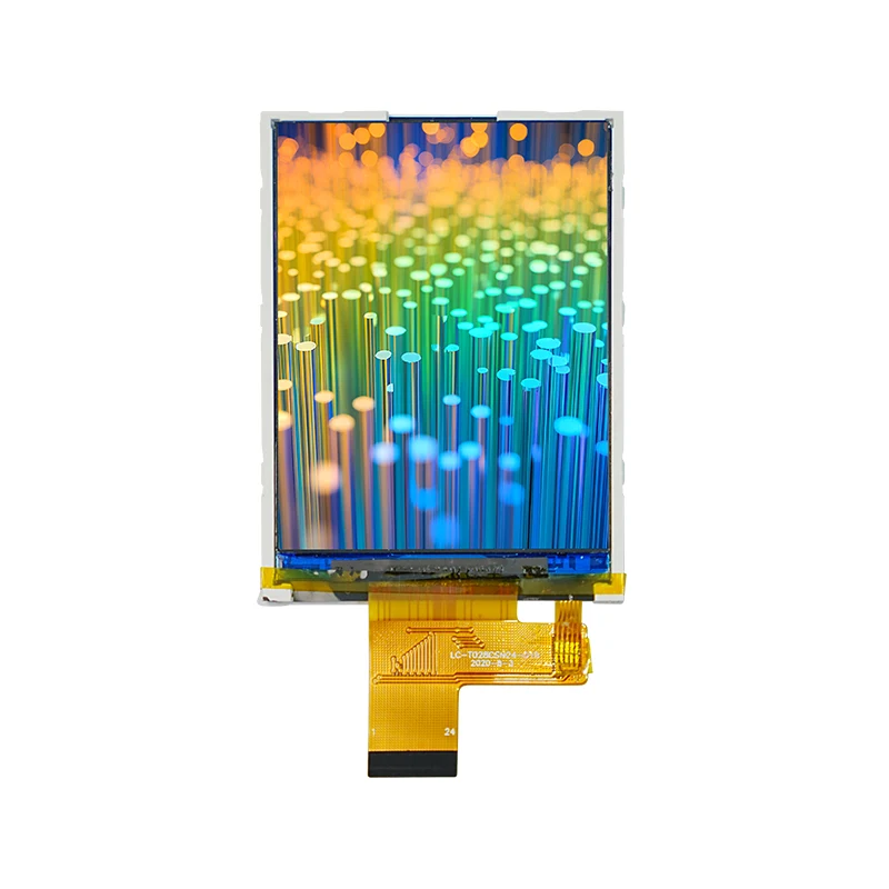 2.4 '' โมดูลแสดงผล LCD TFT ขนาดเล็กสีขาวขนาดเล็กสีขาว