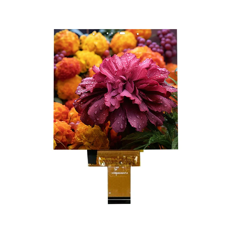 โมดูลหน้าจอสัมผัสแบบบางในเซลล์ขนาด 3.95 นิ้วที่ใช้พลังงานต่ำ 500 Nit IPS