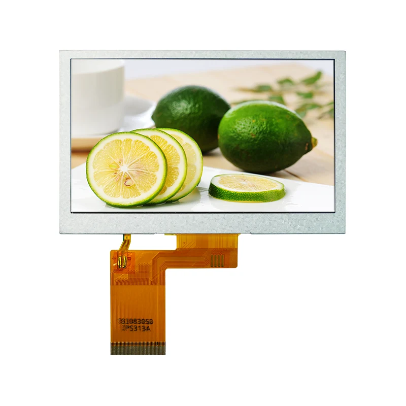 4.3 'โมดูลการแสดงผล TFT LCD สี IPS แบบส่งผ่าน