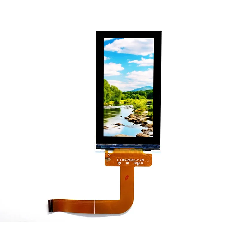 4.5 'อุณหภูมิกว้าง IPS TFT capacitive หน้าจอสัมผัส