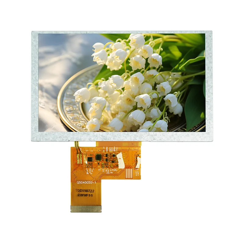 5.0 'ปกติสีขาว TFT LCD Display Module